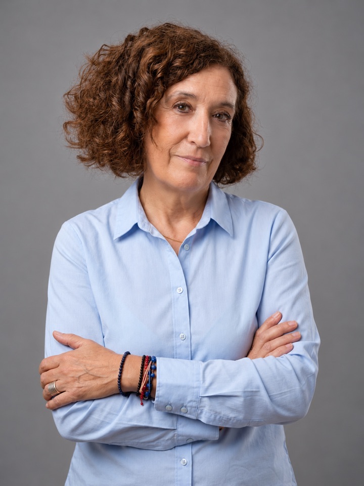 Maricarmen, responsable del banco de recursos